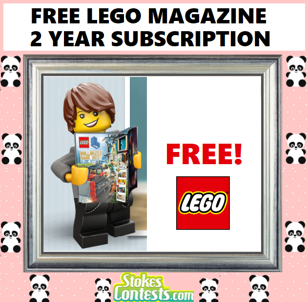 Image FREE LEGO Magazine 2 Year Subscription