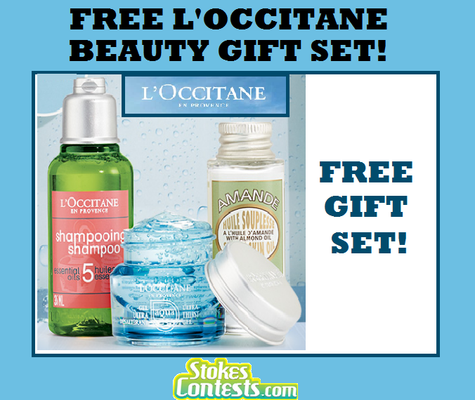 Image FREE L'Occitane Hydrate Beauty Gift Set