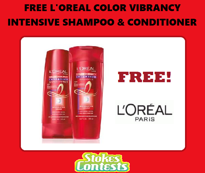 Image FREE L’Oreal Color Vibrancy Insensitive Shampoo & Conditioner