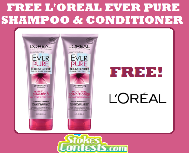 Image FREE L'Oreal EverPure Moisture Shampoo & Conditioner