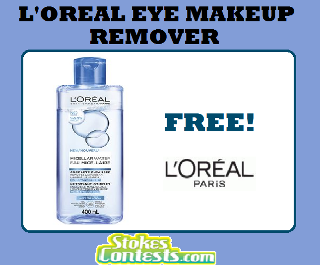 Image FREE L'Oreal Eye Makeup Remover