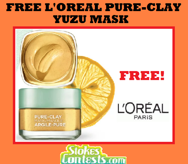 Image FREE L'Oreal Pure-Clay Yuzu Mask