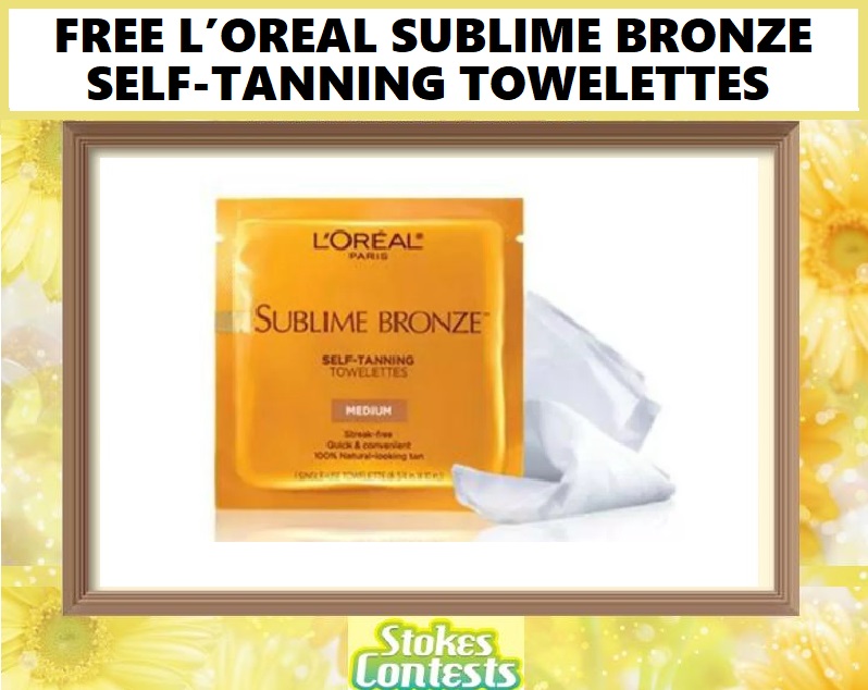 Image FREE L’Oreal Sublime Bronze Self-Tanning Towelettes