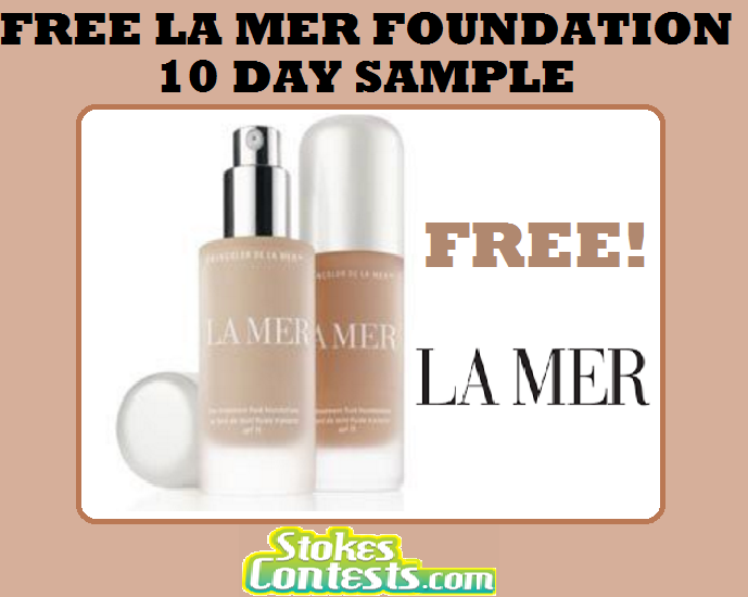 Image FREE La Mer Foundation 10 Day Sample