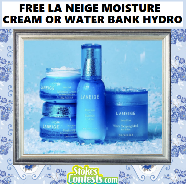 Image FREE La Neige Moisture Cream or Water Bank Hydro
