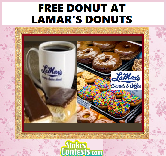 Image FREE Donuts at LaMar's Donuts TODAY!