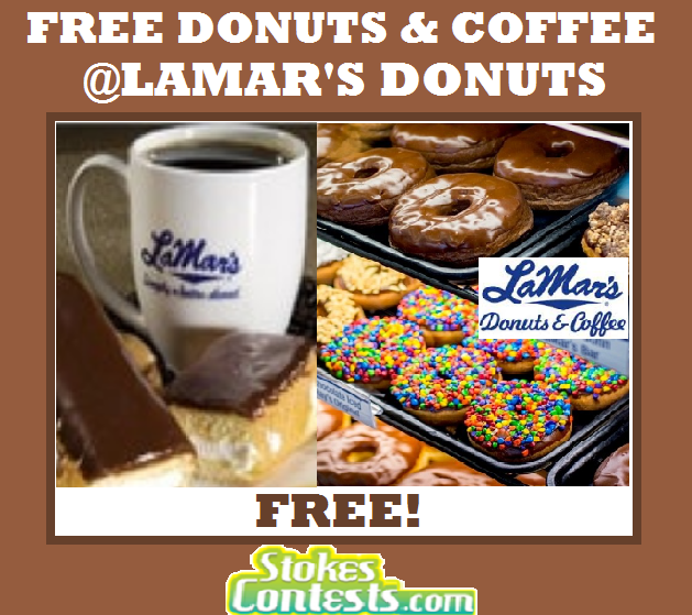 Image FREE Donuts & Coffee for Dad's @LaMar's Donuts & Coffee! TODAY ONLY!