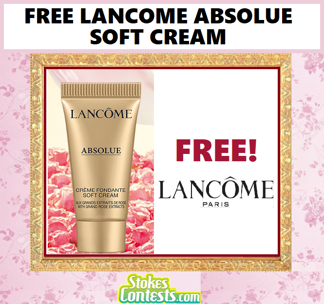 Image FREE Lancome Absolue Soft Cream