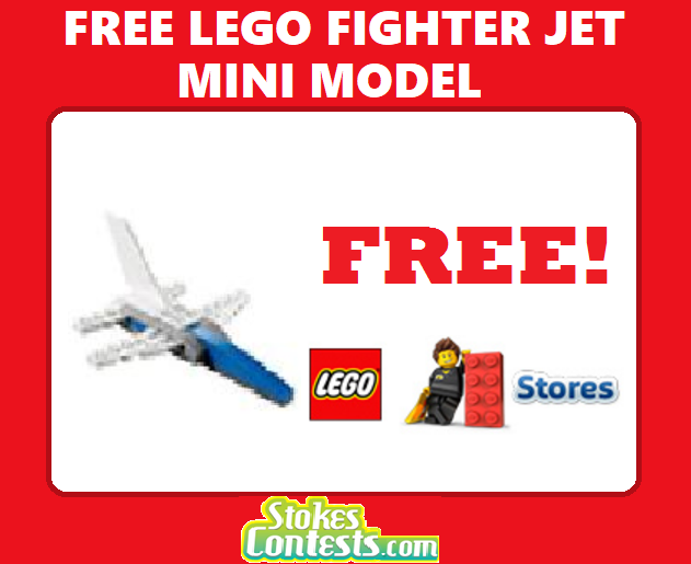 Image FREE LEGO Fighter Jet Mini Model