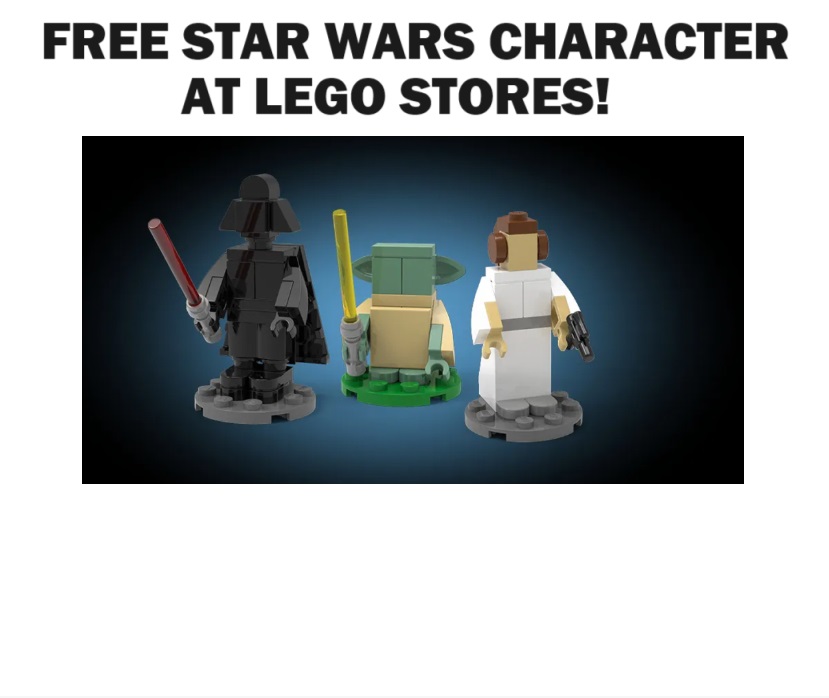 Image FREE LEGO Star Wars Character Make and Take Building Event at LEGO Stores!