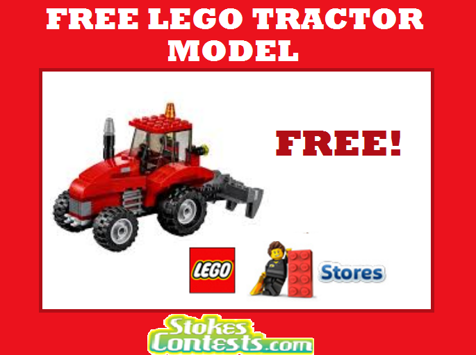 Image FREE LEGO Tractor Model