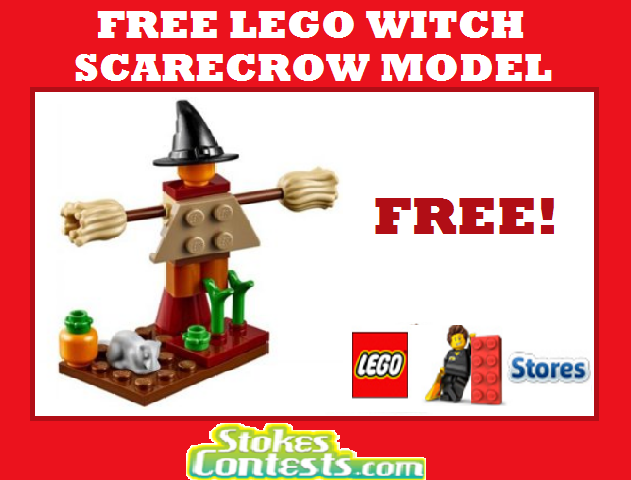 Image FREE LEGO Witch Scarecrow Model