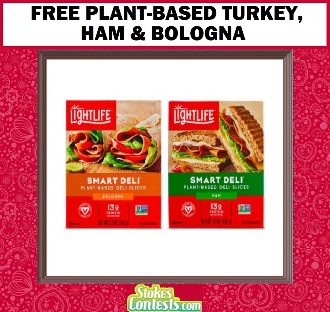 Image FREE Plant-Based Turkey, Ham & Bologna & MORE!