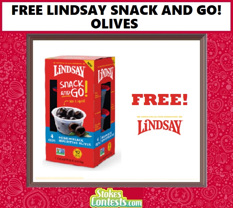Image FREE Lindsay Snack and Go! Olives