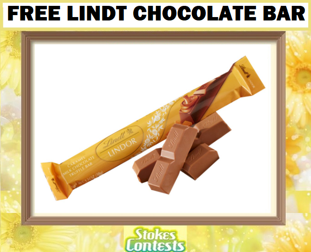 Image FREE Lindt Chocolate Bar