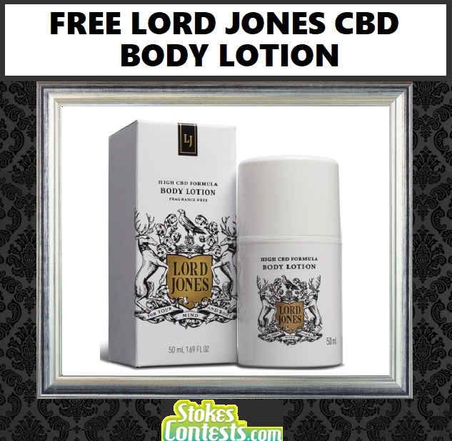 Image FREE Lord Jones CBD Body Lotion 