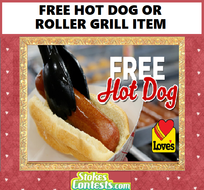 Image FREE Hot Dog or Roller Grill Item