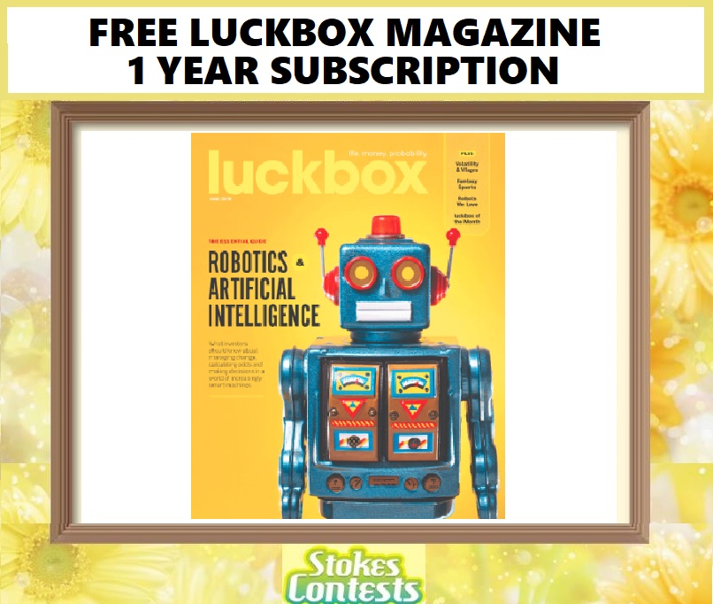 Image FREE Luckbox Magazine 1 Year Subscription
