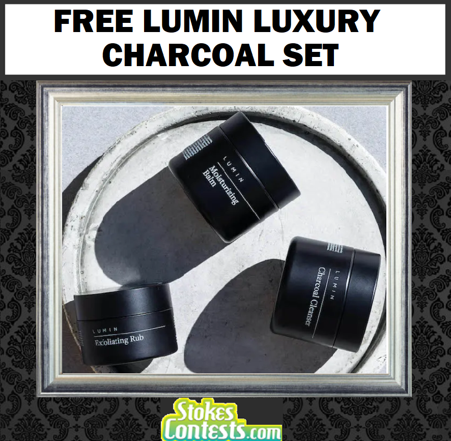 Image FREE Lumin Luxury Charcoal Set WORTH £25!