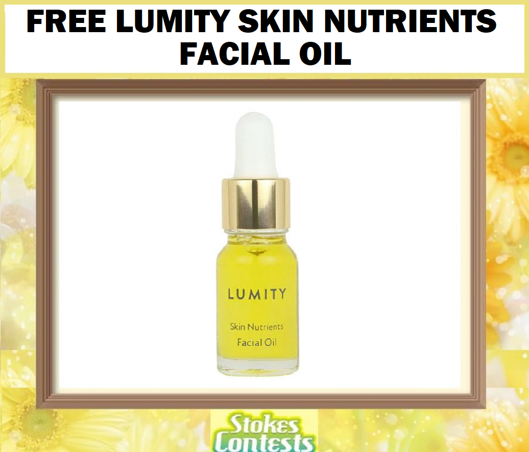 Image FREE Lumity Skin Nutrients Facial Oil