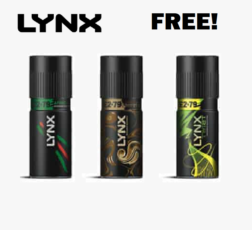 Image FREE Lynx Deodorant