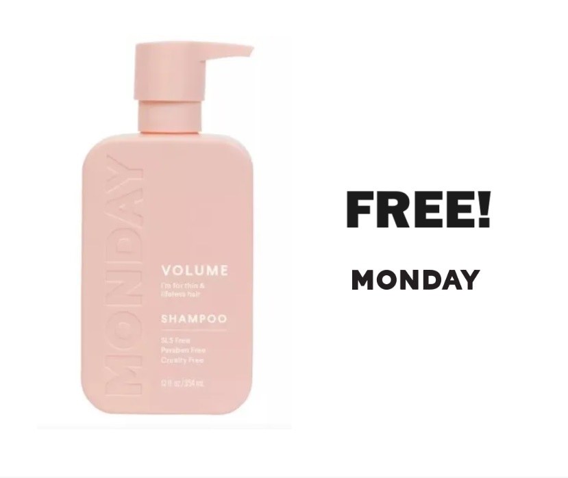Image FREE MONDAY Haircare VOLUME Shampoo 