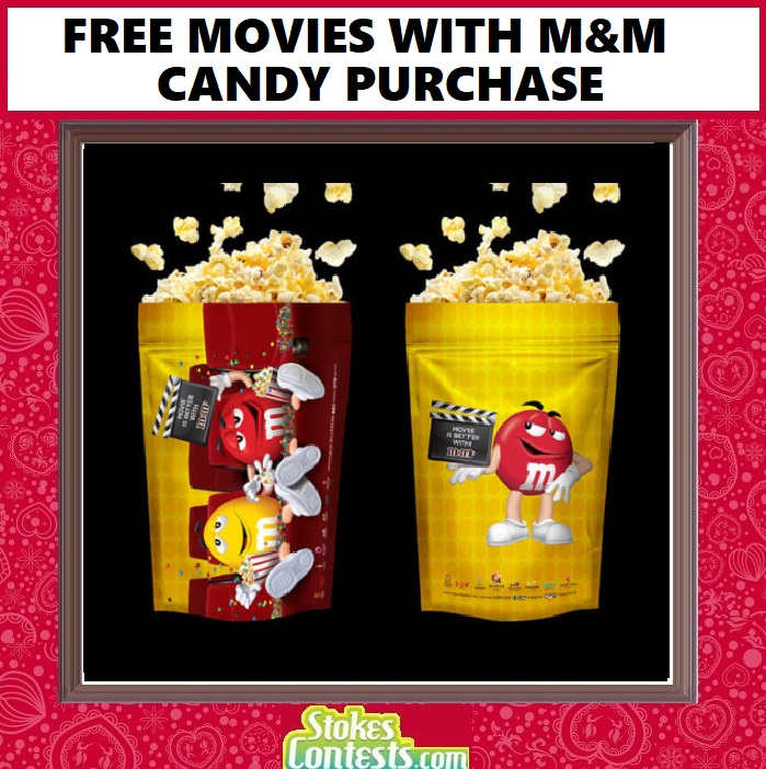 Image FREE Movies with M&M Candy Purchase