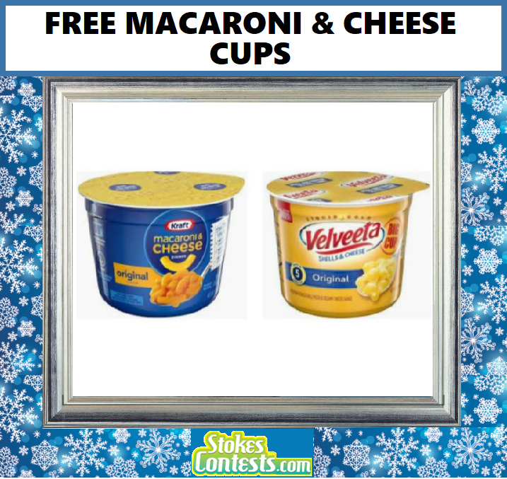 Image FREE Macaroni & Cheese Cups