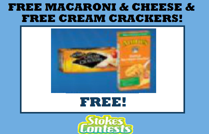 Image FREE Macaroni & Cheese & FREE Cream Crackers TODAY ONLY!