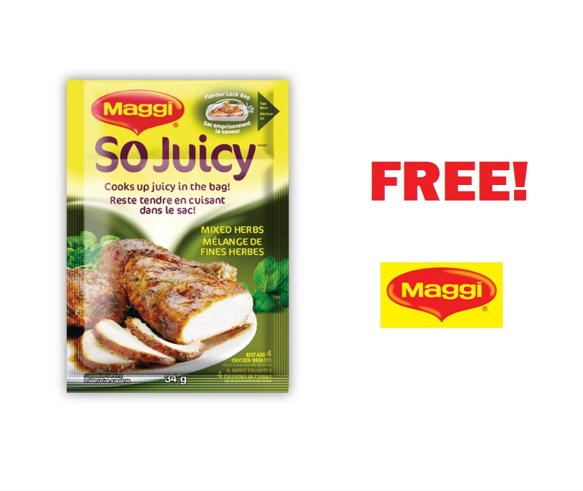 Image FREE Maggi Juicy Recipe Mix