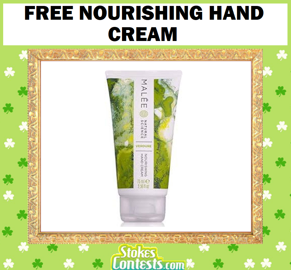 Image FREE Nourishing Hand Cream