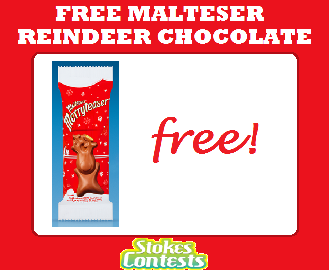 Image FREE Malteser Reindeer 29g Chocolate