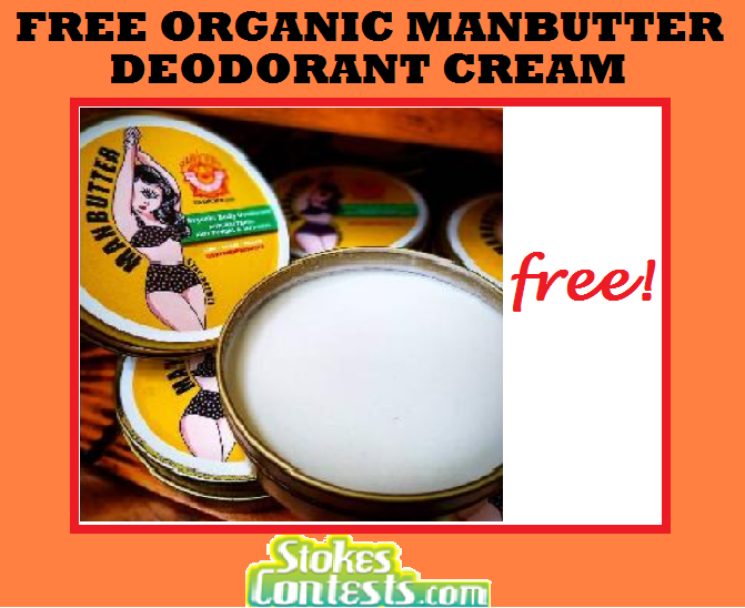 Image FREE Organic Manbutter Deodorant Cream 