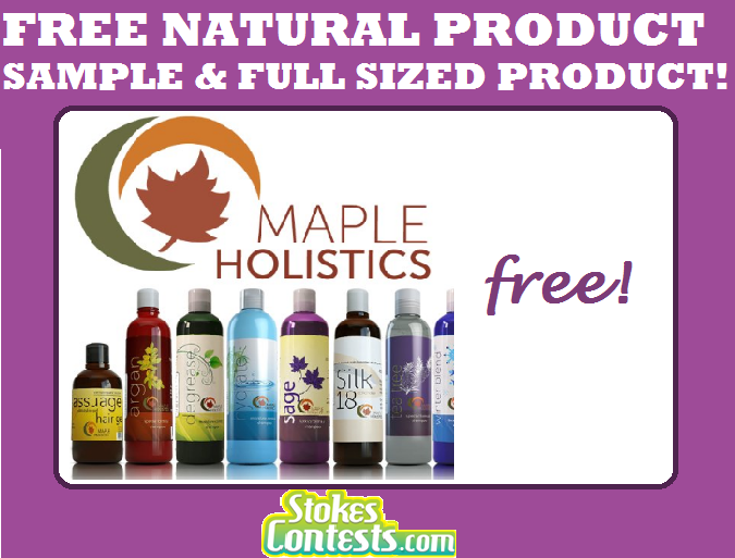 Image FREE Natural Product sample & Full Sized Product 