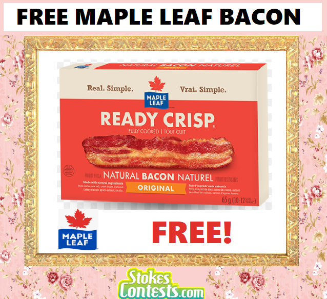 Image FREE Package of Maple Leaf Bacon