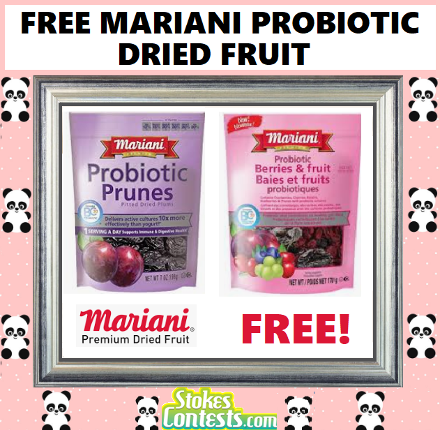 Image FREE BAG of Mariani Probiotic Dried Fruit