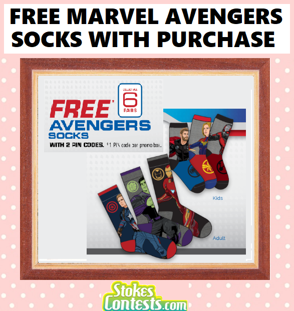 Image FREE Marvel Avengers Socks with 2 Purchases of Post Cereal