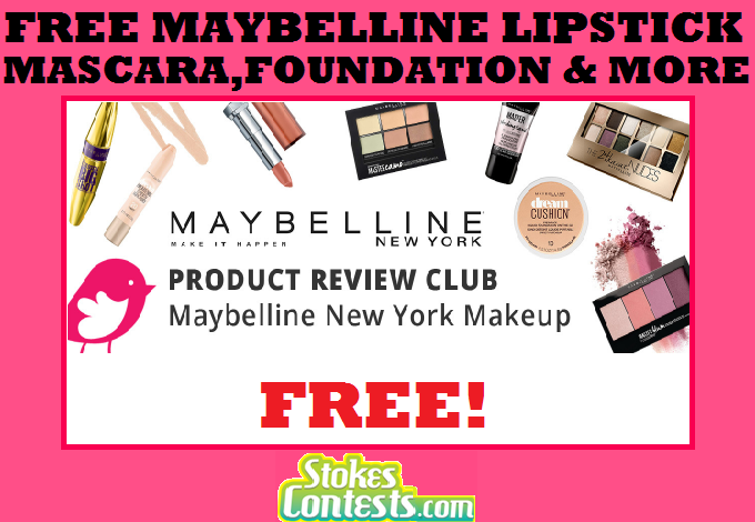 Image FREE BOX of Maybelline Cosmetics - Lipstick, Mascara, Foundation & MORE!!!!