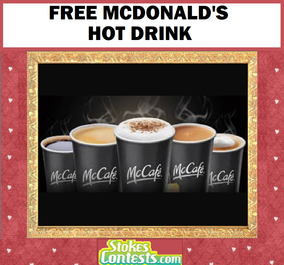Image FREE Mcdonald's Hot Drink
