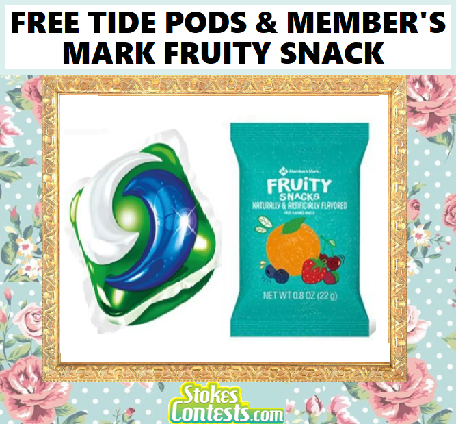 Image FREE Tide Pods & FREE Member’s Mark Fruity Snack