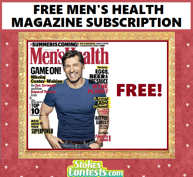 Image FREE Men's Health Magazine Subscription