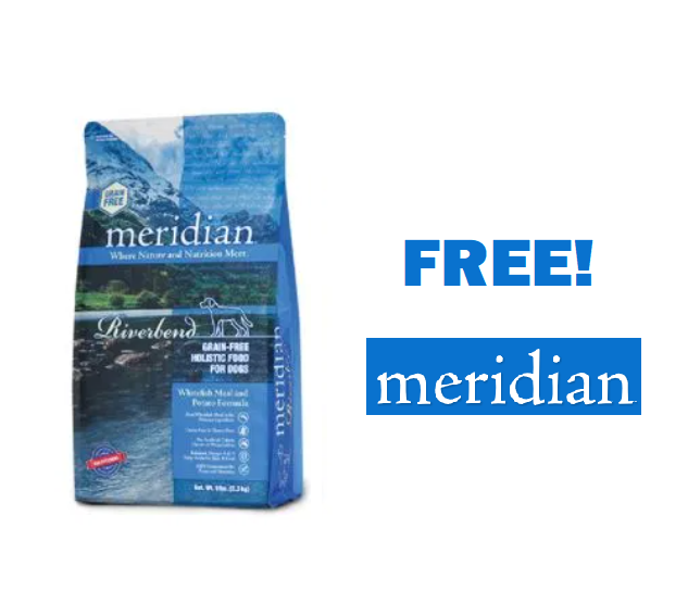 Image 2 FREE Meridian Dog Food samples