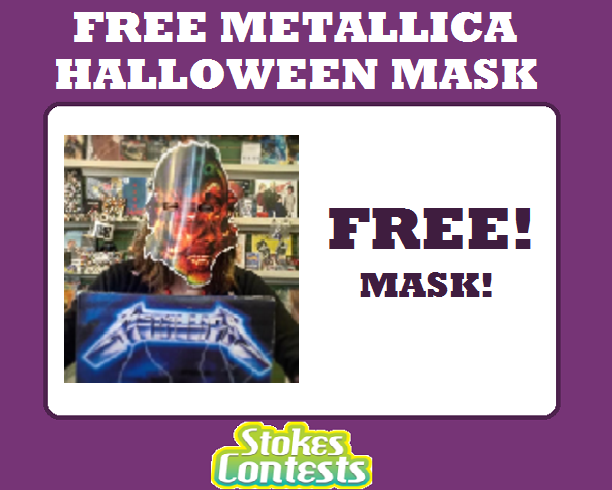 Image FREE Metallica Halloween Mask