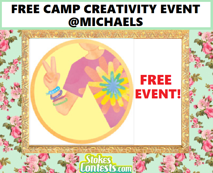 Image FREE Camp Creativity at Michaels