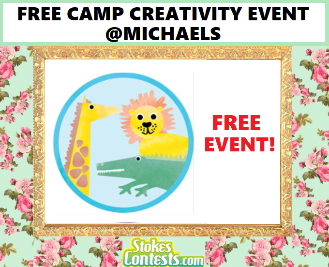 Image FREE Camp Creativity at Michaels..