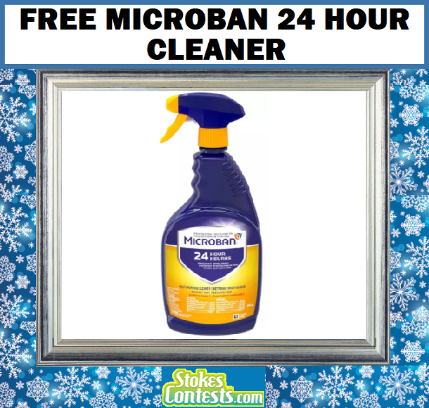 Image FREE Microban 24 hour Cleaner Kit