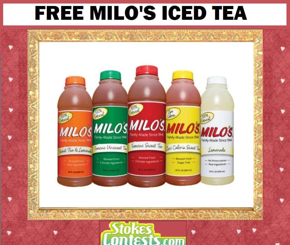 Image FREE Milo’s Iced Tea
