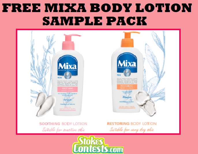 Image FREE Mixa Body Lotion Sample Pack