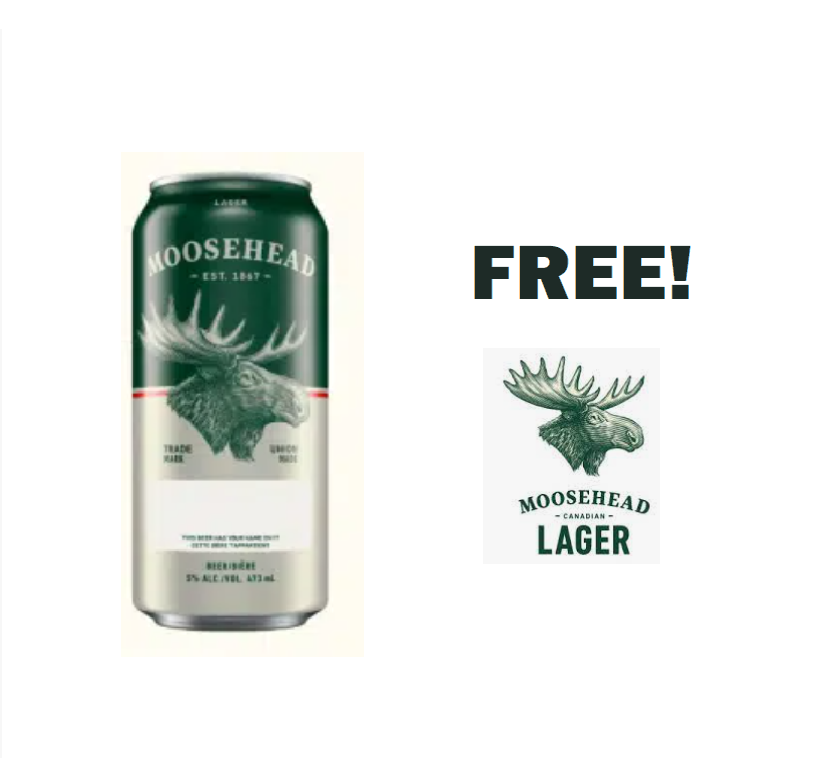 Image FREE Moosehead Beer with your name on it