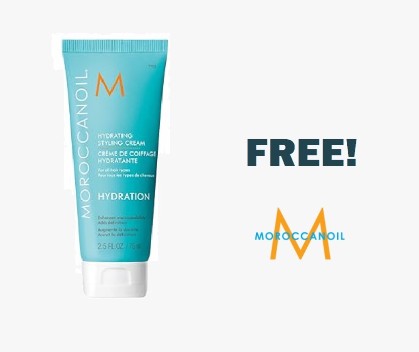 Image FREE Moroccanoil Hydrating Styling Cream